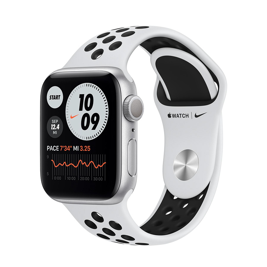 Apple Watch 6 44mm Nike edition Aluminum Case with Sport Band - White