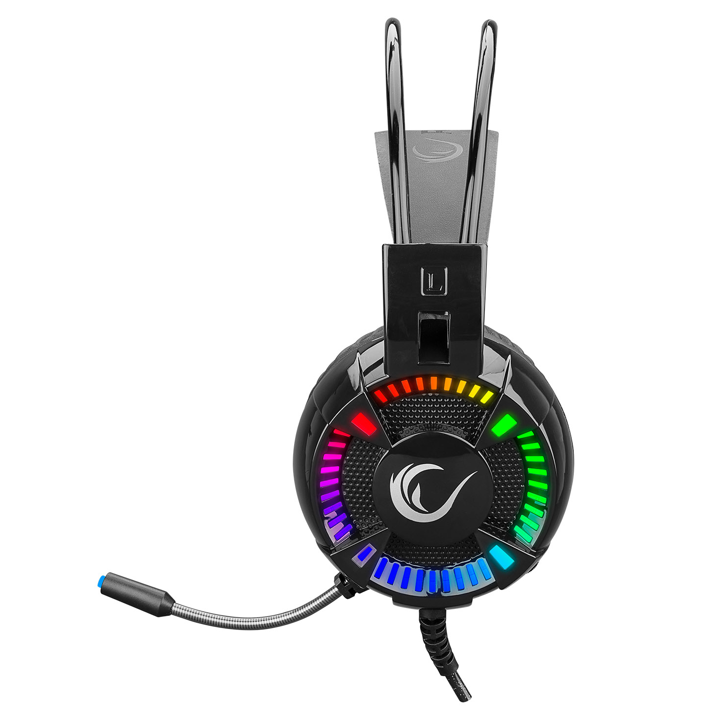 Gaming slušalice Rampage STYLES 7.1 RGB sa mikrofonom crne (4)