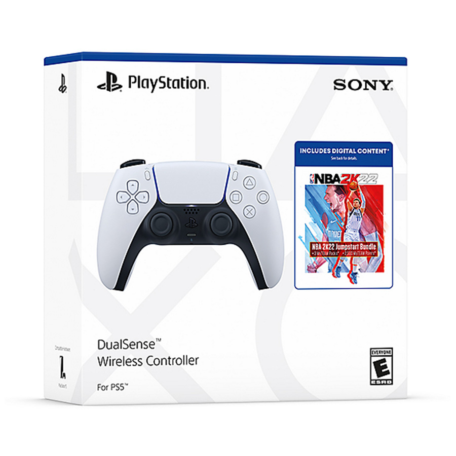 PS5 Dualsense Wireless Controller + NBA2K22 Jumpstart (6)