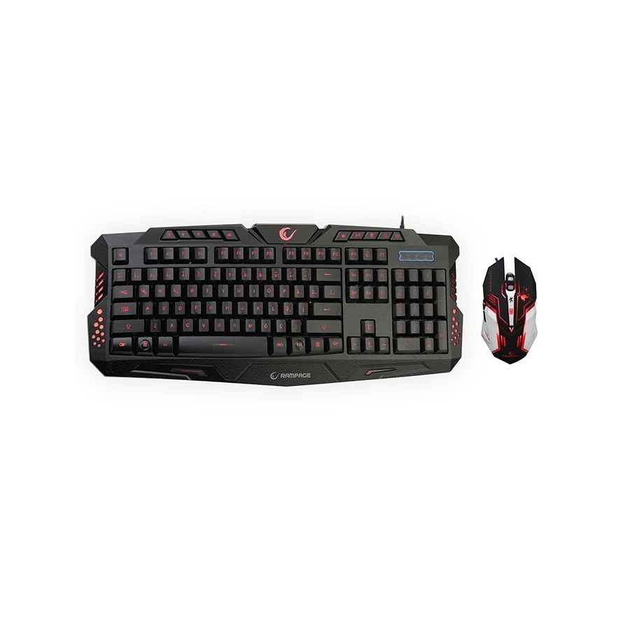 Rampage gaming Tastatura sa BiH tipkama + Miš Combo KM-R77