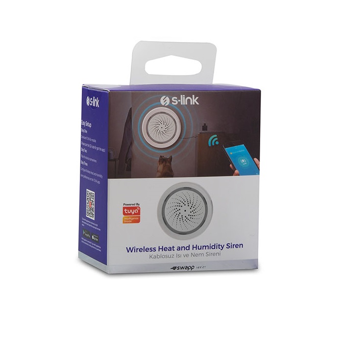 S-Link Swapp SL-EG03 Smart Home Wireless senzor vlage i topline sa alarmom