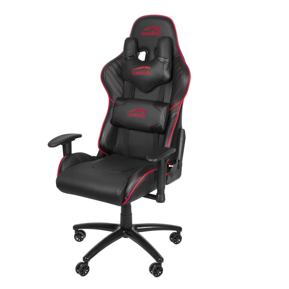 Stolica SPEEDLINK ZAYNE Gaming Chair, black-red, Eko-koža, SL-660006-BKRD (1)