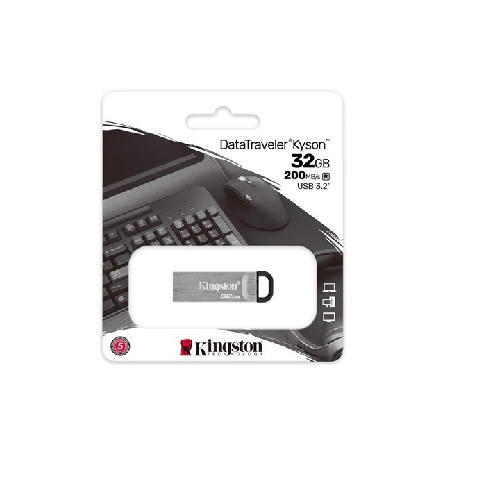 USB stick 3.2 32GB DTKN Kyson KINGSTON 200MB