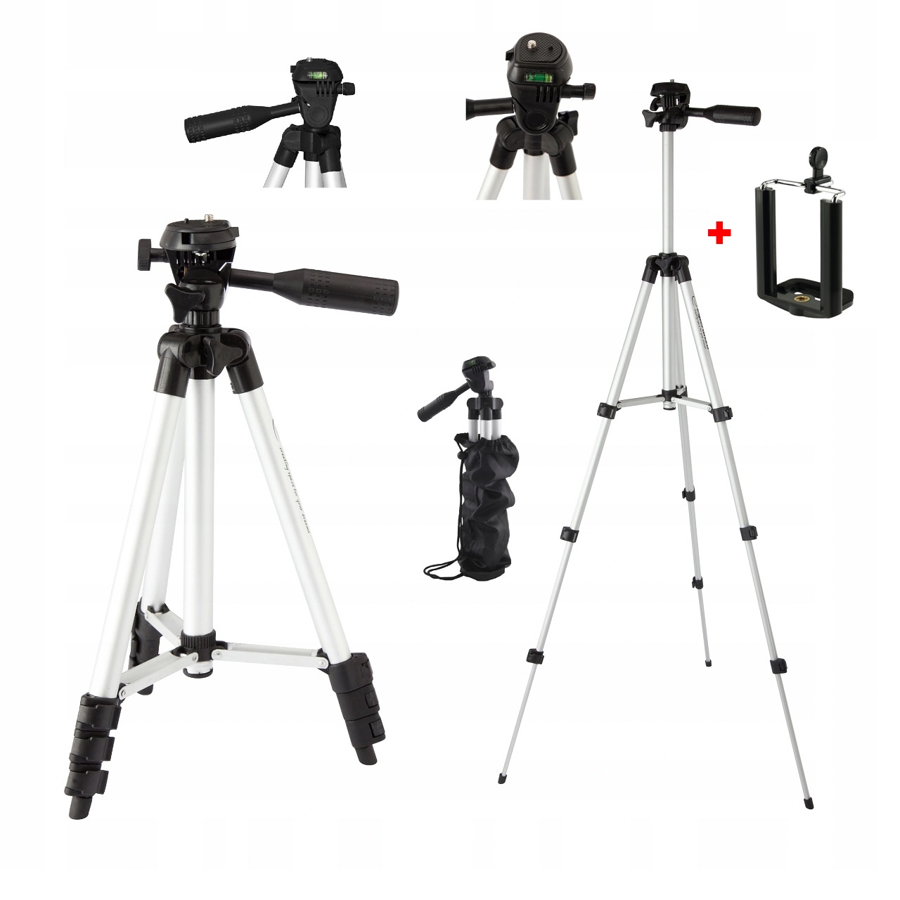 Tripod Stativ ESPERANZA CYPRUS 128cm + torba EF109 + držač za mobitel
